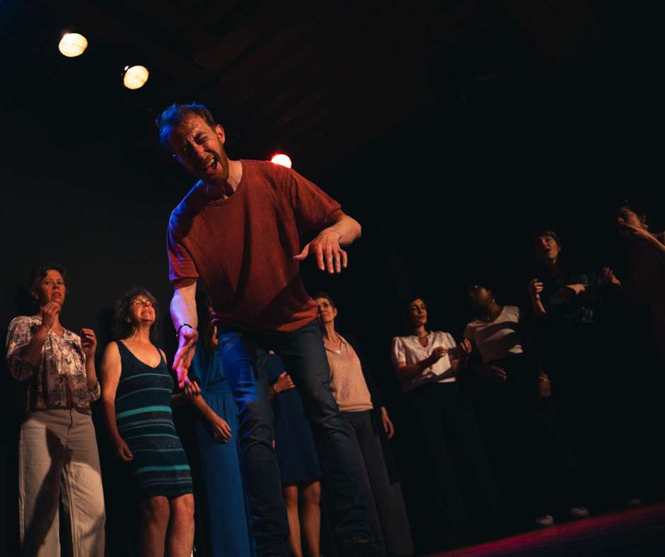 photo de Gael Abrit et son choeur de Circle Songs